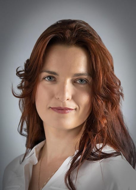 preparing for a professional headshot session