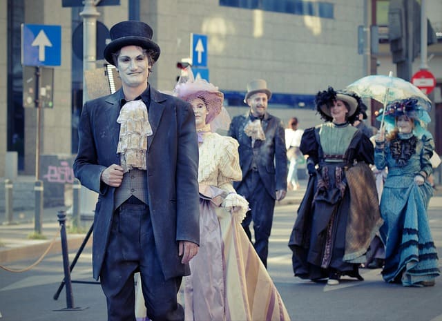 A group of people wearing outstanding lifestyle branded clothes posing confidently outdoors during a lifestyle brand photography shoot, showcasing diversity and modern fashion.