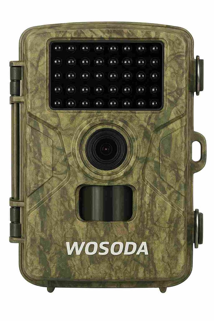 wosoda trail camera not recording at night